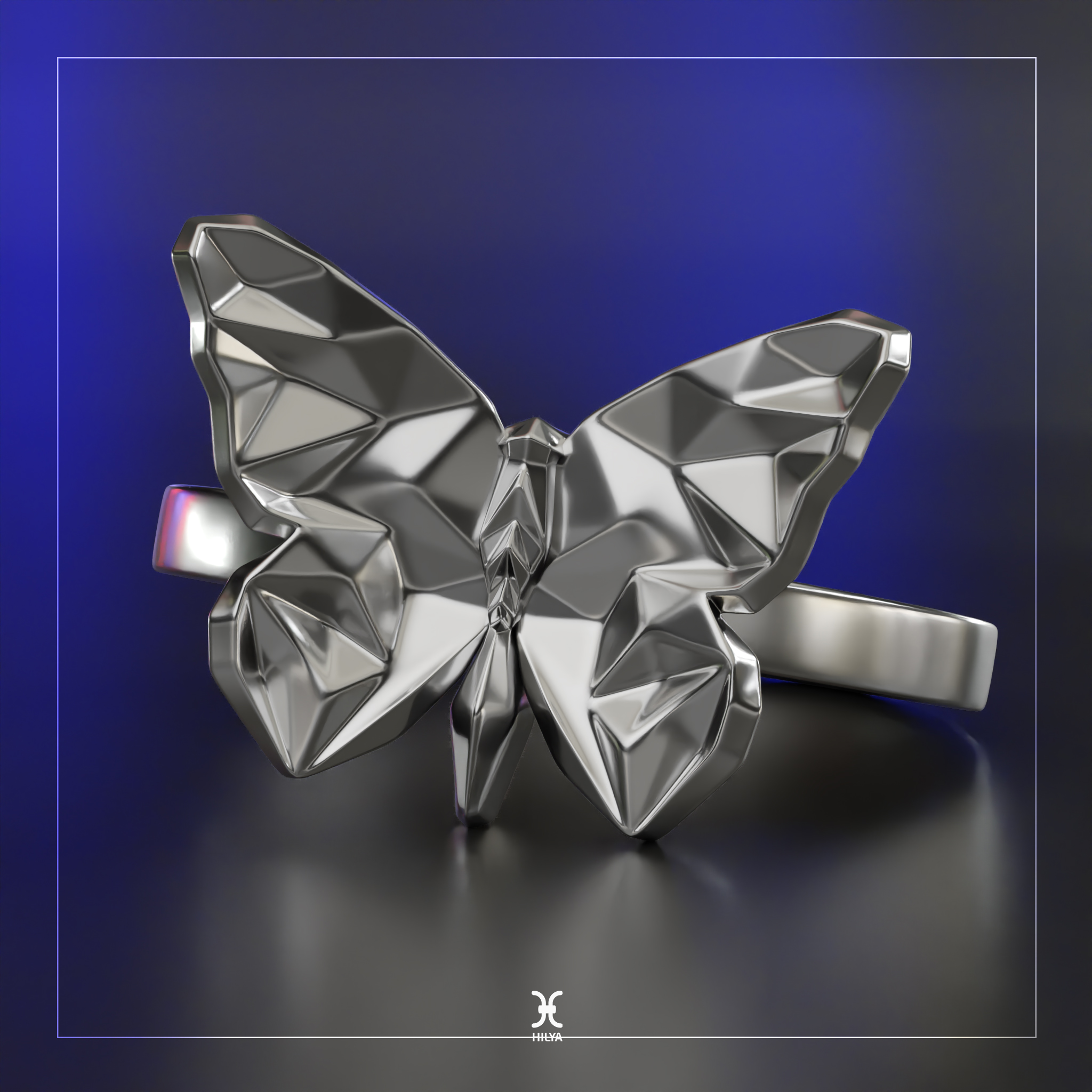 ButterFly_Ring_Silver